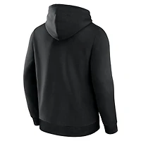 Men's Logo Athletic Black Arizona Cardinals Primary Hoodie