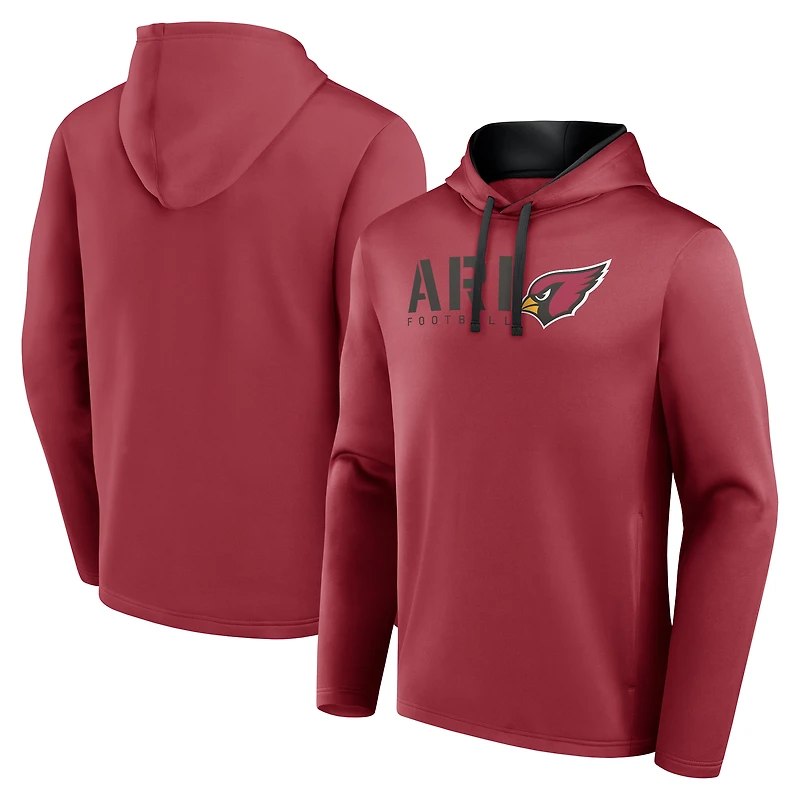 Sweat à capuche Athletic Cardinal Head Start pour homme avec logo des Cardinals de l'Arizona
