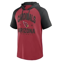 T-shirt à capuche Prime pour homme avec logo Athletic Cardinal des Arizona Cardinals
