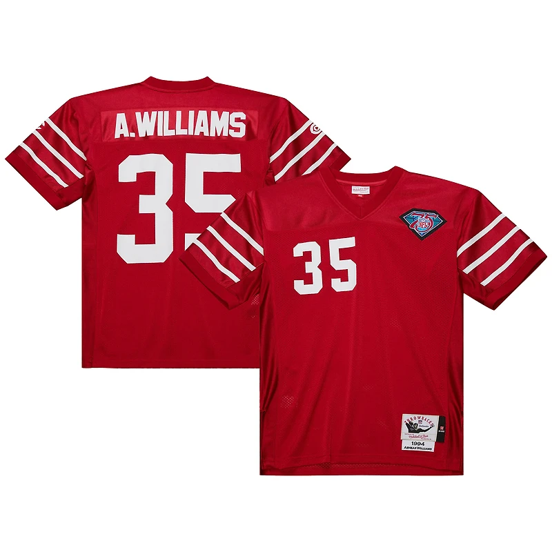 Maillot de joueur retraité authentique Mitchell & Ness Aeneas Williams Cardinal Arizona Cardinals 1994 pour homme