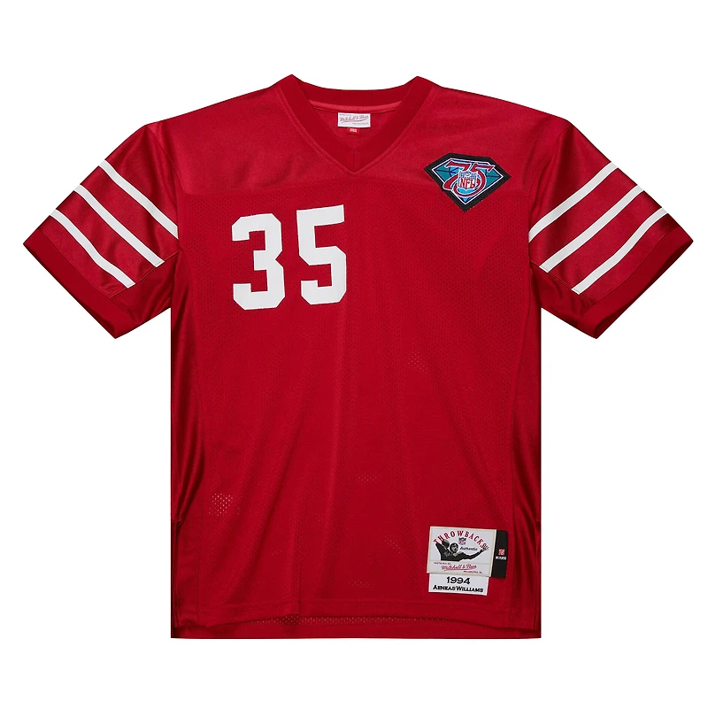 Maillot de joueur retraité authentique Mitchell & Ness Aeneas Williams Cardinal Arizona Cardinals 1994 pour homme