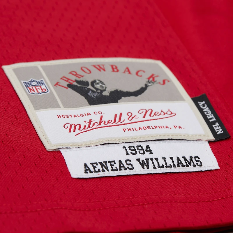 Maillot réplique Mitchell & Ness Aeneas Williams Cardinal des Cardinals de l'Arizona 1994 pour homme