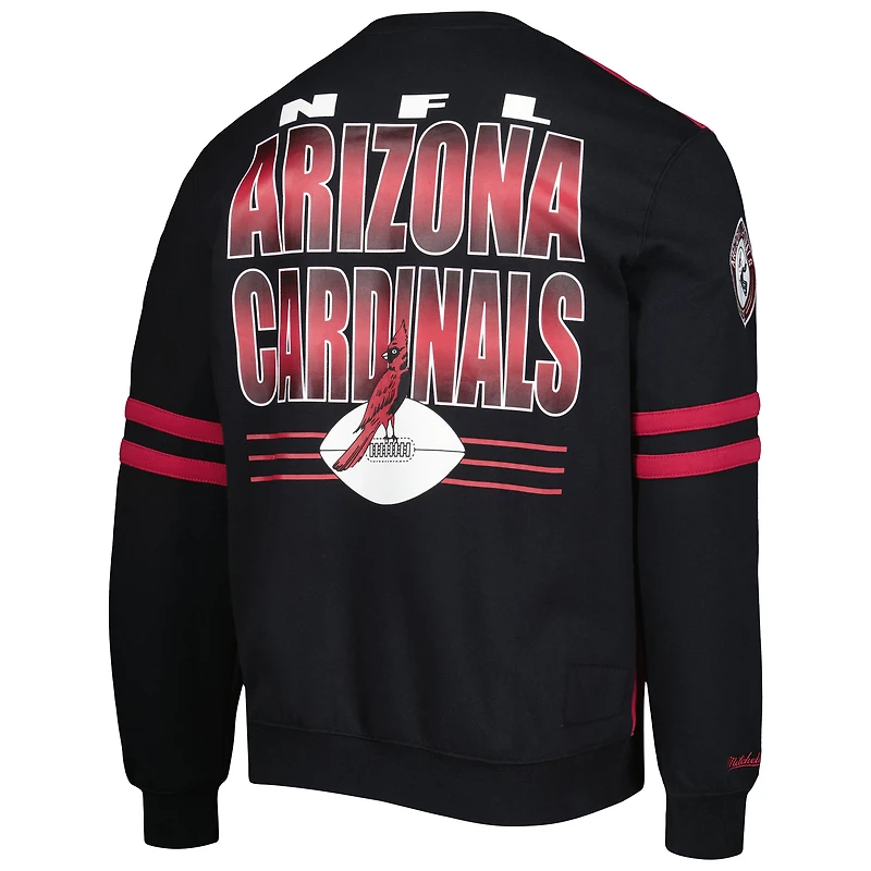 Chandail pour homme Mitchell & Ness Cardinal Arizona Cardinals All Over 2.0