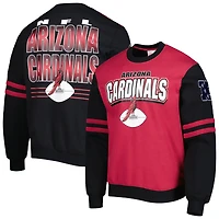 Chandail pour homme Mitchell & Ness Cardinal Arizona Cardinals All Over 2.0