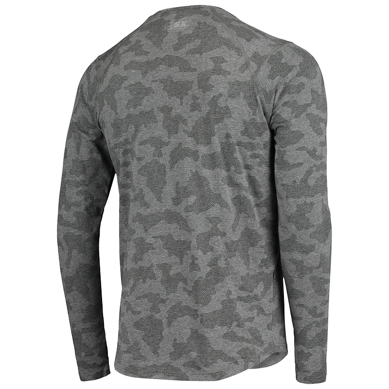 T-shirt à manches longues pour homme MSX by Michael Strahan, motif camouflage Arizona Cardinals noir