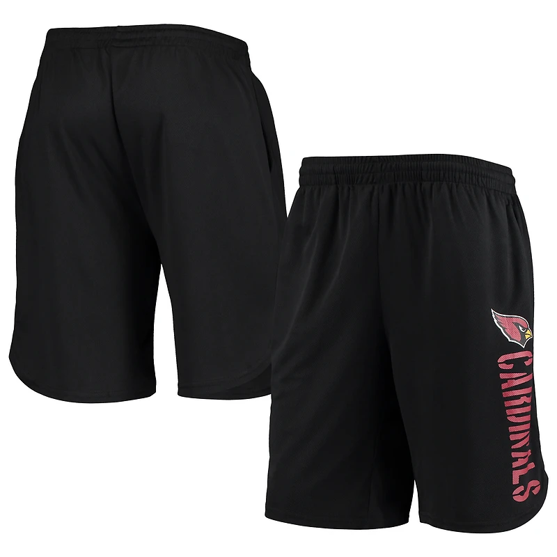 Short d'entraînement MSX by Michael Strahan noir pour hommes des Cardinals de l'Arizona