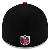 Men's New Era Black/Cardinal Arizona Cardinals 2025 NFL Draft 39THIRTY Flex Hat