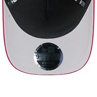 Men's New Era Black/Cardinal Arizona Cardinals 2025 NFL Draft 9FORTY A-Frame M-Crown Adjustable Hat