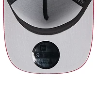 Men's New Era  Black/Cardinal Arizona Cardinals 2025 NFL Draft A-Frame 9FIFTY Snapback Hat