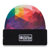 Men's New Era  Black Arizona Cardinals 2023 NFL Crucial Catch Cuffed Knit Hat