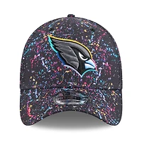 Casquette New Era noire Arizona Cardinals 2025 NFL Crucial Catch 39THIRTY Flex pour homme