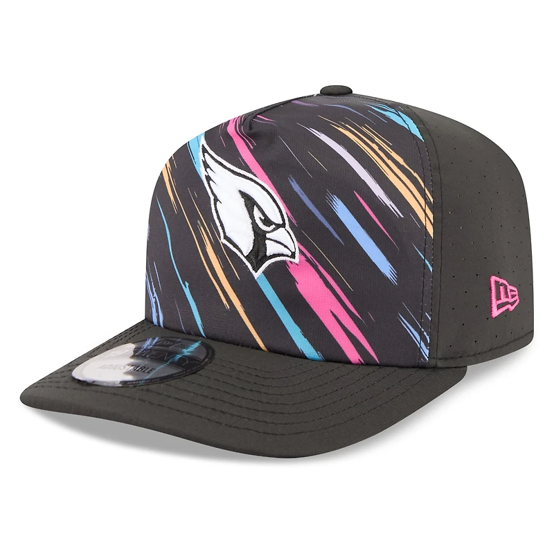 Casquette ajustable New Era noire pour homme Arizona Cardinals 2026 NFL Crucial Catch 19TWENTY