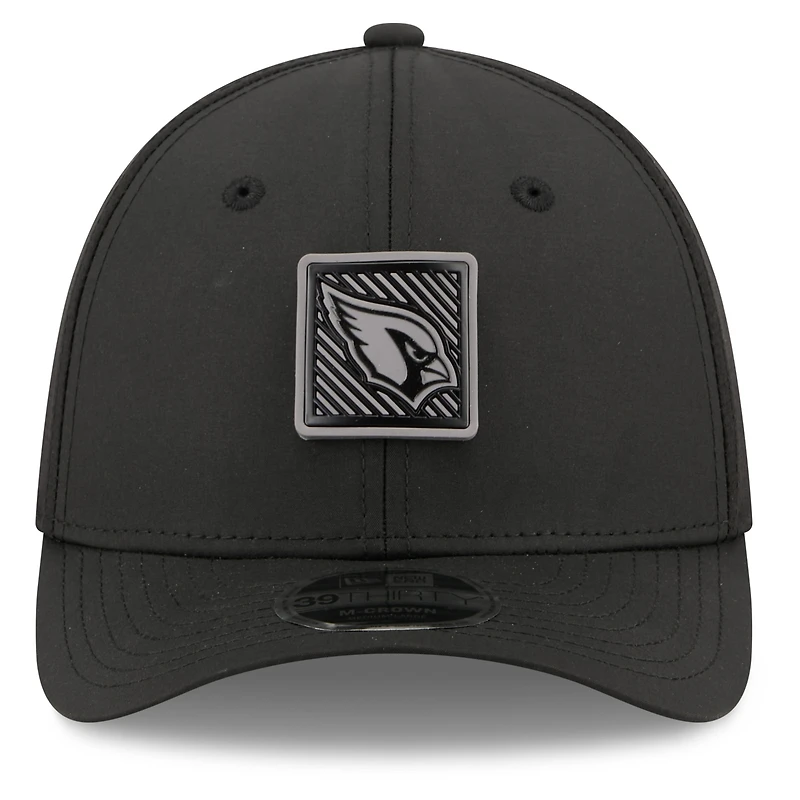 Men's New Era Black Arizona Cardinals 2026 NFL Training Camp 39THIRTY Flex Hat