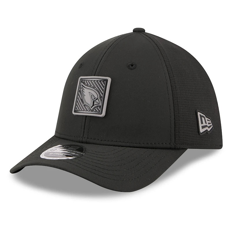 Men's New Era Black Arizona Cardinals 2026 NFL Training Camp 39THIRTY Flex Hat