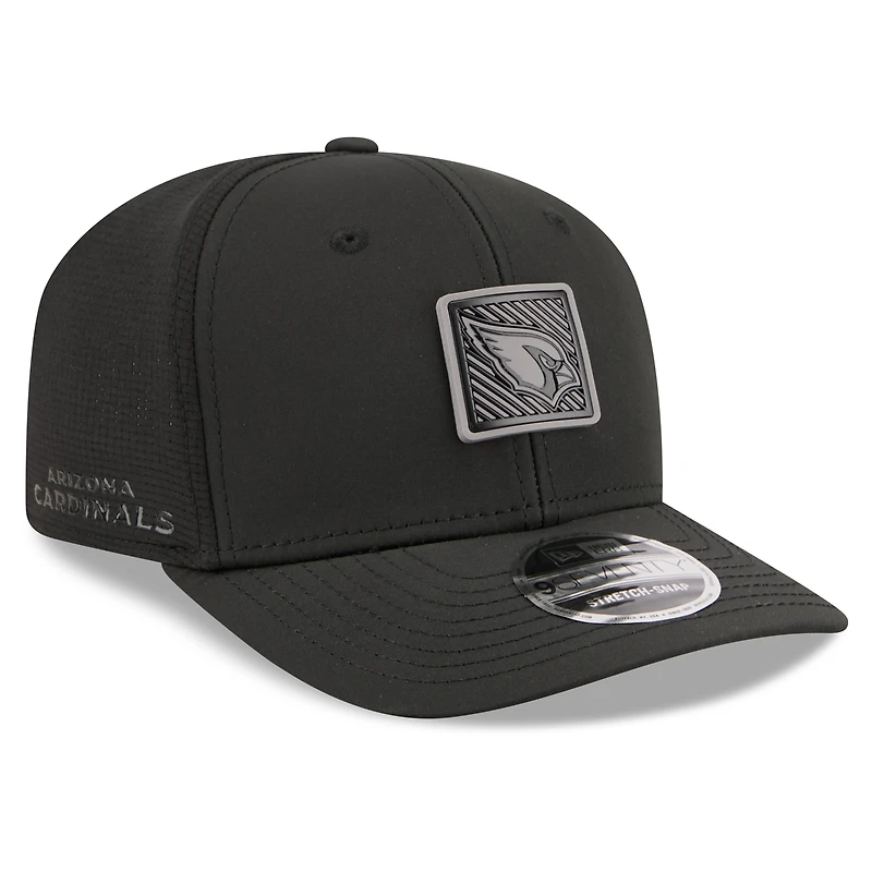 Men's New Era Black Arizona Cardinals 2026 NFL Training Camp 9SEVENTY Adjustable Hat