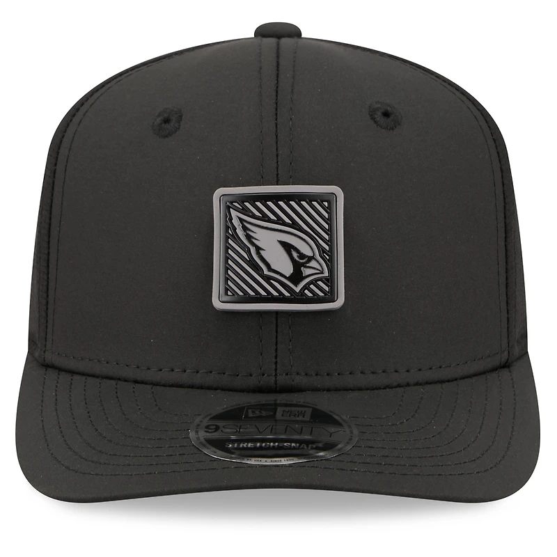 Men's New Era Black Arizona Cardinals 2026 NFL Training Camp 9SEVENTY Adjustable Hat
