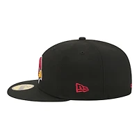 Men's New Era Black Arizona Cardinals 59FIFTY Fitted Hat