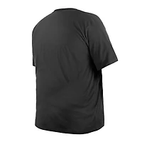 Men's New Era  Black Arizona Cardinals Big & Tall Helmet T-Shirt