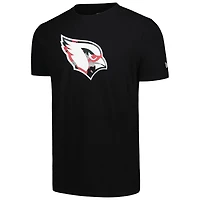 T-shirt noir avec logo camouflage des Cardinals de l'Arizona New Era pour hommes