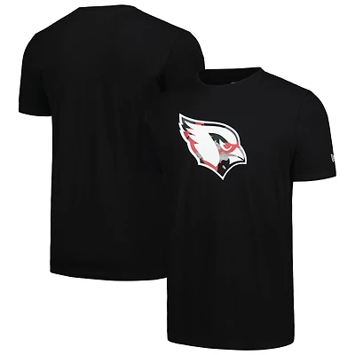 T-shirt noir avec logo camouflage des Cardinals de l'Arizona New Era pour hommes