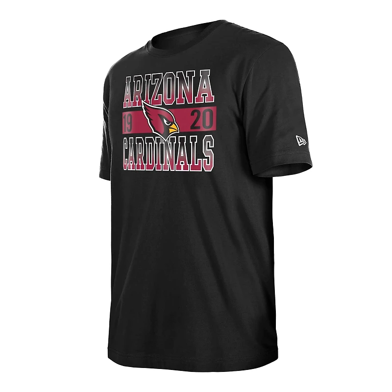 T-shirt noir New Era City Team des Arizona Cardinals pour homme
