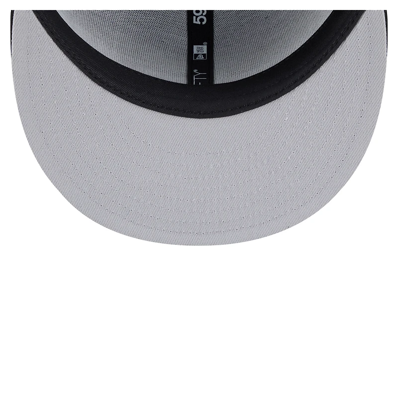 Men's New Era  Black Arizona Cardinals Color Pop 59FIFTY Fitted Hat