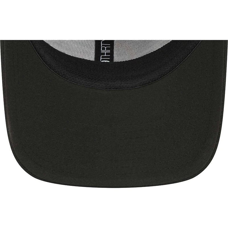 Men's New Era Black Arizona Cardinals  Main 39THIRTY Flex Hat