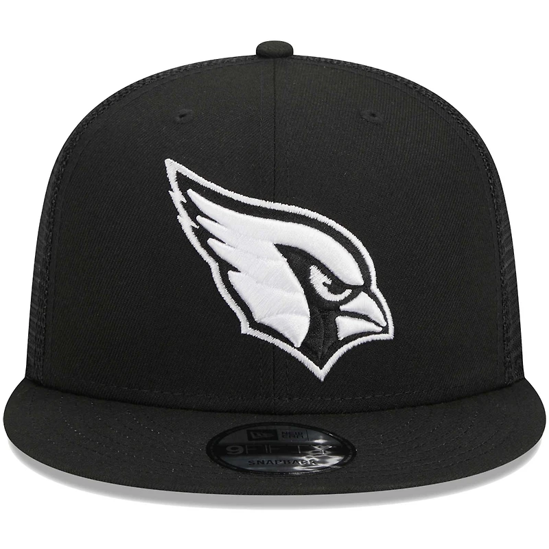 Casquette Snapback 9FIFTY Main Trucker Arizona Cardinals New Era noire pour homme