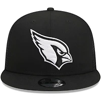 Casquette Snapback 9FIFTY Main Trucker Arizona Cardinals New Era noire pour homme