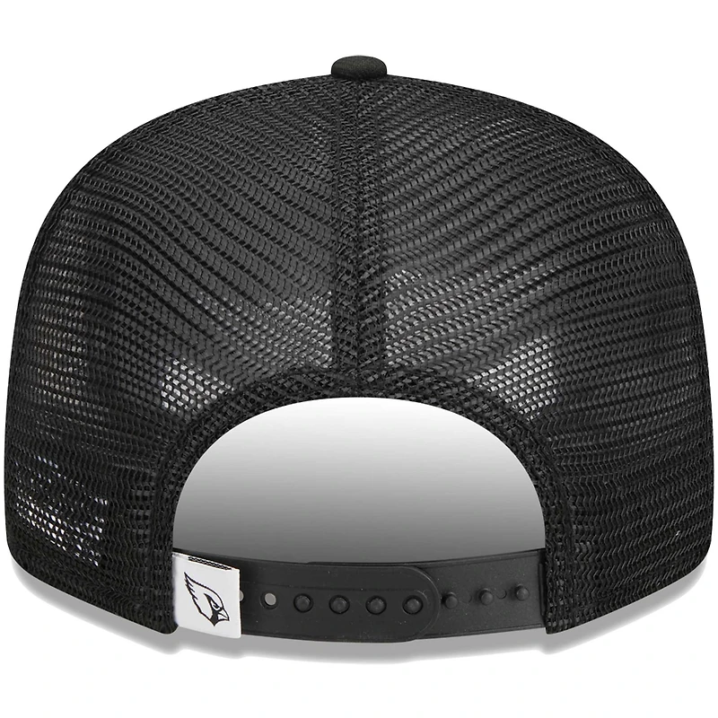 Casquette Snapback 9FIFTY Main Trucker Arizona Cardinals New Era noire pour homme