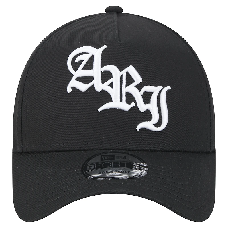 Men's New Era Black Arizona Cardinals Mystic 9FORTY A-Frame Adjustable Hat