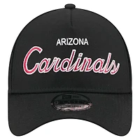 Men's New Era Black Arizona Cardinals Smith 9FORTY Adjustable hat