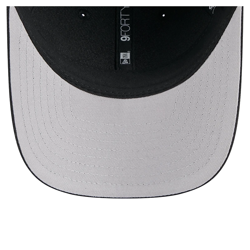 Casquette ajustable 9FORTY M-Crown noire New Era pour homme