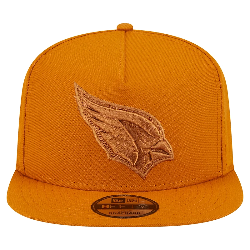 Casquette snapback A-Frame 9FIFTY marron New Era pour homme, coloris Arizona Cardinals