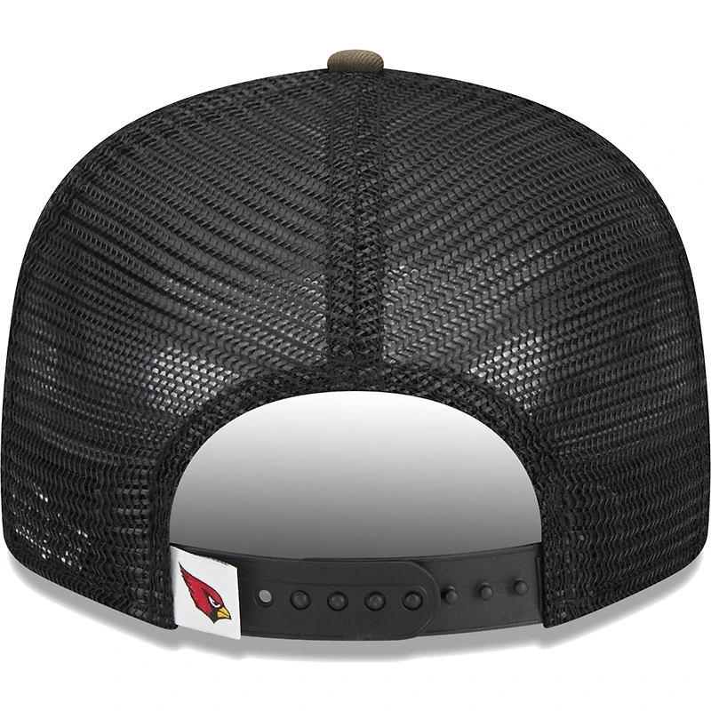 Casquette New Era Camo Arizona Cardinals Main Trucker 9FIFTY Snapback pour homme