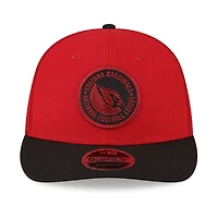 Men's New Era  Cardinal/Black Arizona Cardinals 2023 Sideline Low Profile 9FIFTY Snapback Hat