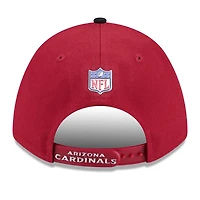Men's New Era  Cardinal/Black Arizona Cardinals 2026 NFL Draft 9FORTY M-Crown Adjustable Hat