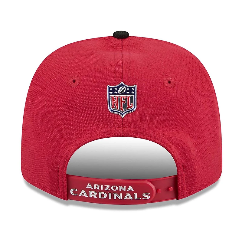 Men's New Era  Cardinal/Black Arizona Cardinals 2026 NFL Draft 9SEVENTY Adjustable Hat