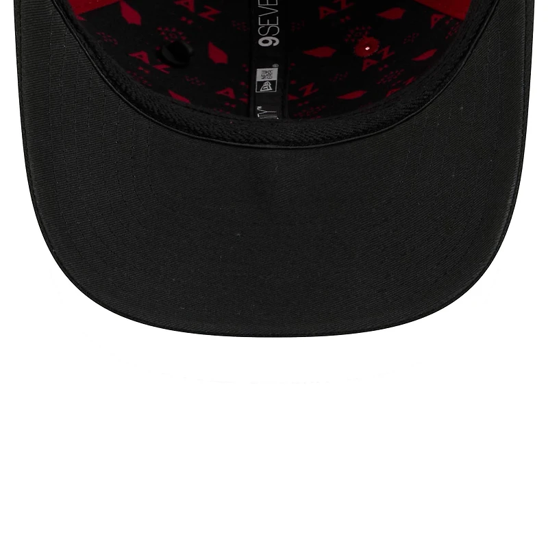Men's New Era  Cardinal/Black Arizona Cardinals 2026 NFL Draft 9SEVENTY Adjustable Hat