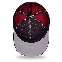 Men's New Era  Cardinal/Black Arizona Cardinals 2026 NFL Draft Pre-Curved 59FIFTY Fitted Hat