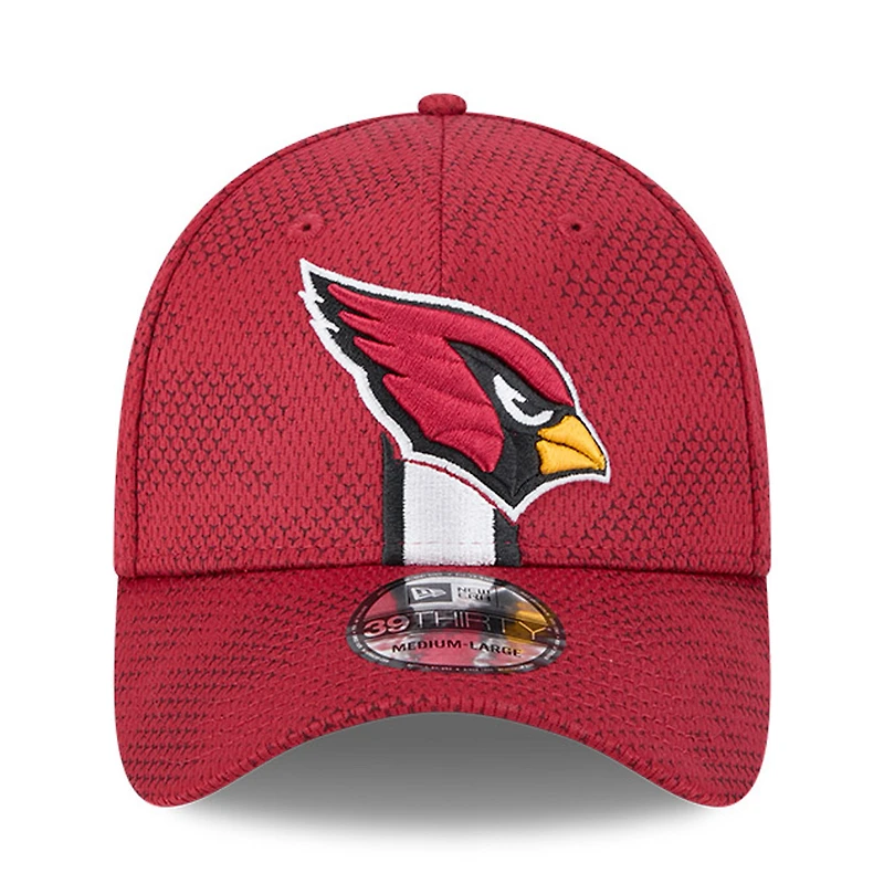 Casquette flexible 39THIRTY Cardinals de l'Arizona 2024 Sideline New Era pour homme