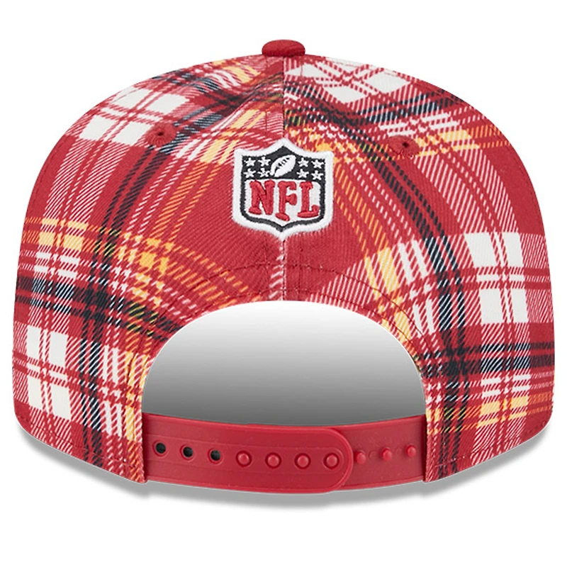 Casquette Snapback Cardinal Arizona Cardinals 2024 Sideline Statement 9FIFTY New Era pour homme