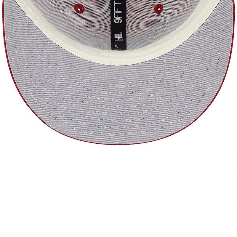Men's New Era Cardinal Arizona Cardinals 2024 Sideline Statement 9FIFTY Snapback Hat