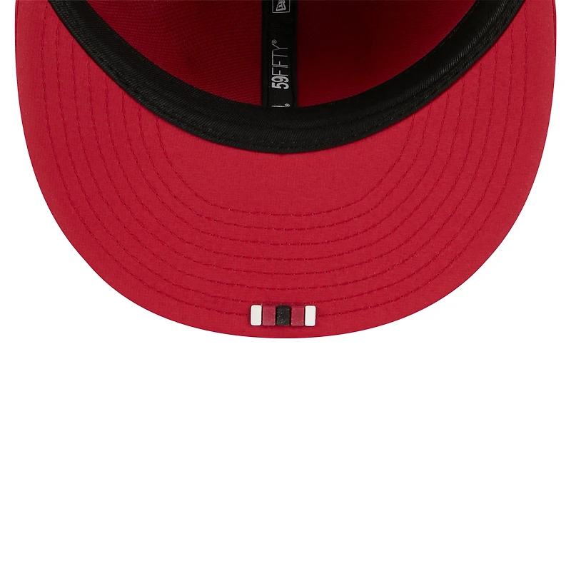 Casquette ajustée 59FIFTY Sideline des Cardinals de l'Arizona 2025 New Era pour homme