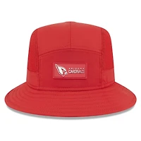 Men's New Era Cardinal Arizona Cardinals 2025 Sideline  Bucket Hat