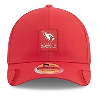 Men's New Era Cardinal Arizona Cardinals 2025 Sideline  M-Crown 9FORTY Adjustable Hat