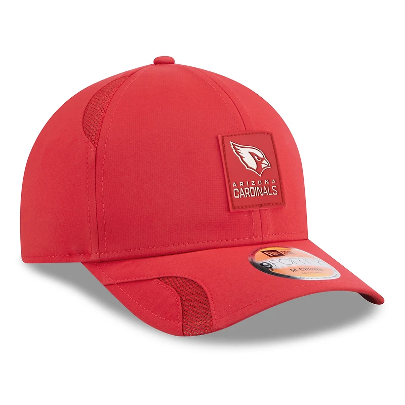Men's New Era Cardinal Arizona Cardinals 2025 Sideline M-Crown 9FORTY Adjustable Hat