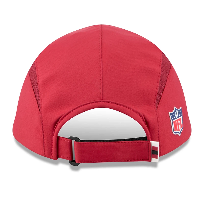 Men's New Era Cardinal Arizona Cardinals 2025 Sideline  Runner Adjustable Hat
