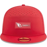 Casquette snapback 9FIFTY à panneau fendu pour homme New Era Cardinal Arizona Cardinals 2025