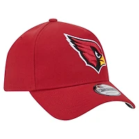 Men's New Era  Cardinal Arizona Cardinals  A-Frame 9FORTY Adjustable Hat